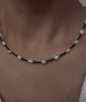 Memories Spinel Silver Necklace